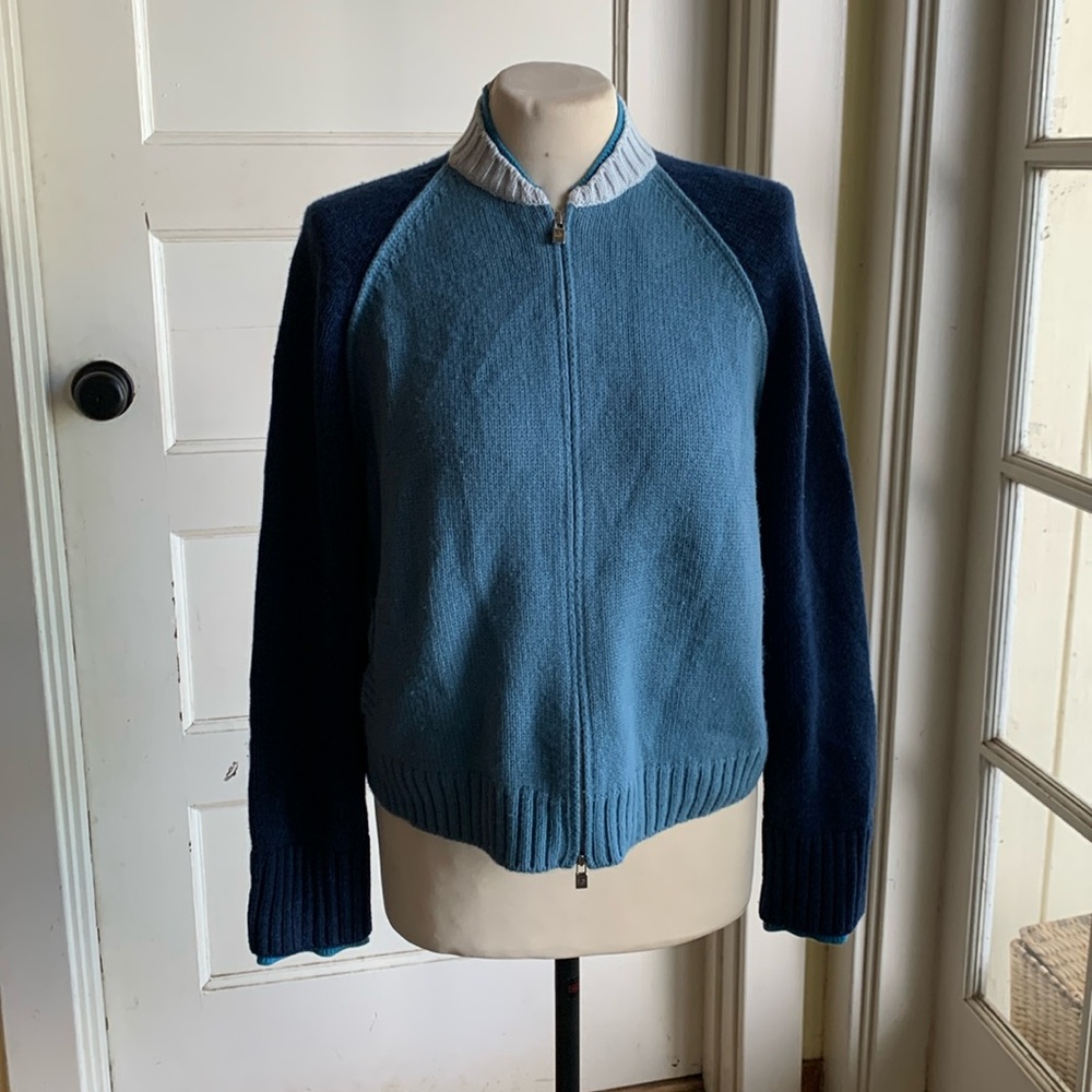 Baby Cashmere Loro Piana Zipper Cardigan